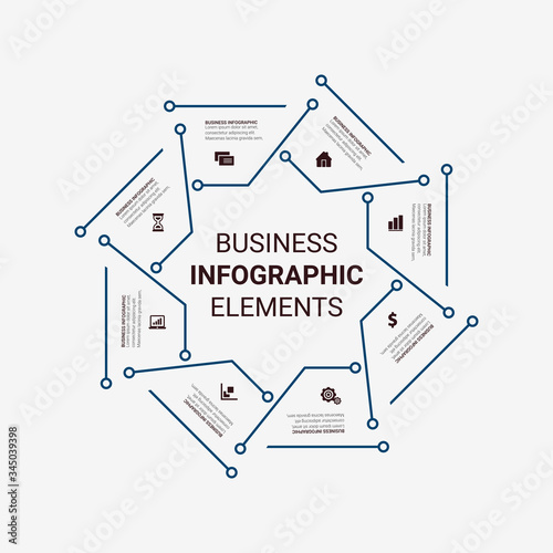 Simple Modern Infographics Template