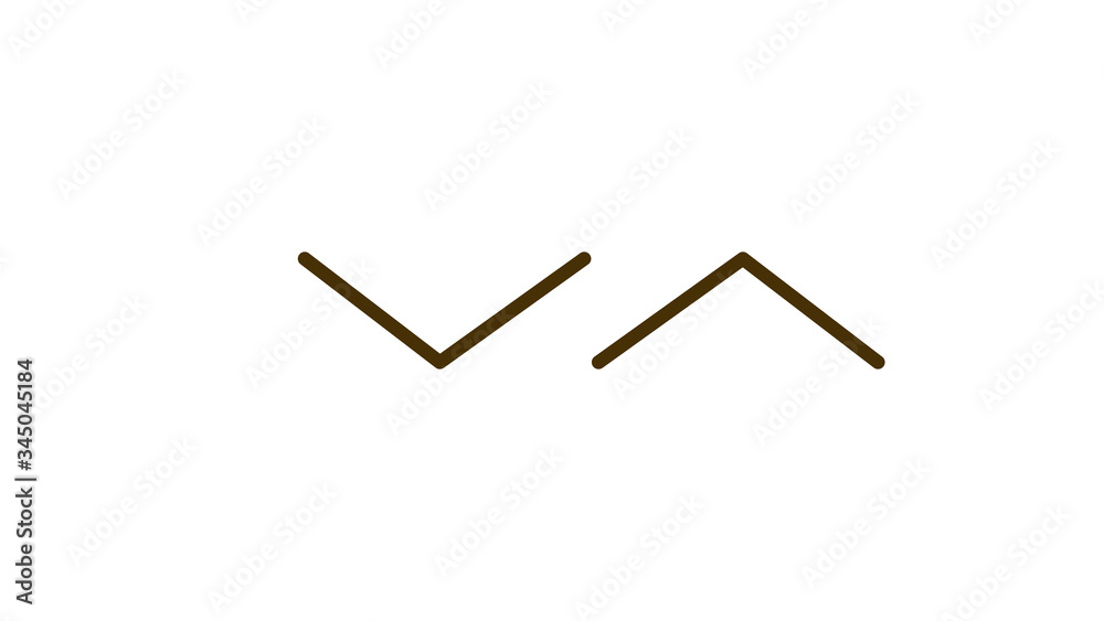 Arrow. Cursor. Modern simple arrows Arrow. Cursor. Modern simple arrows