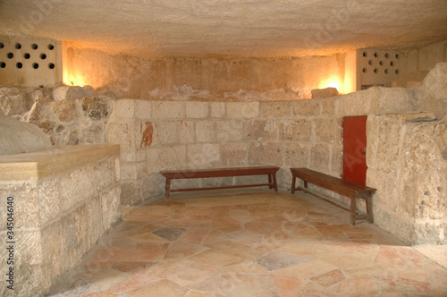 The Church of the Pater Noster on the Mount of Olives in Jerusalem, Israel photo