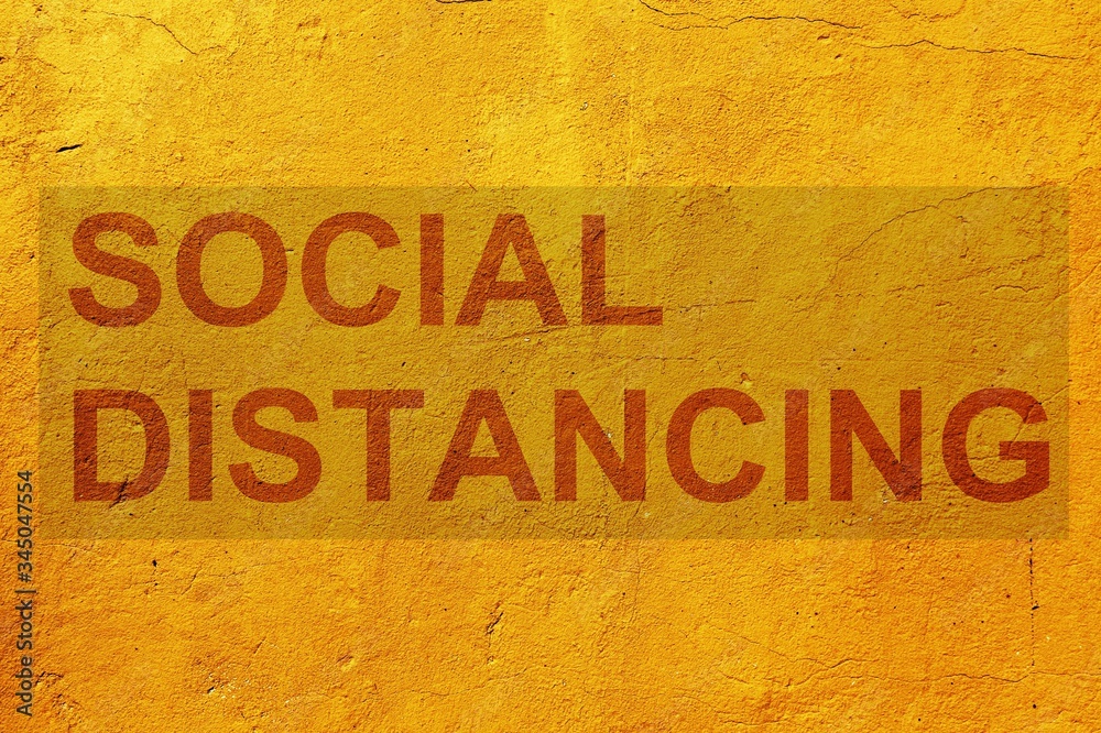 Fototapeta premium Distancing.