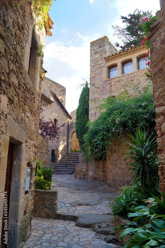 Fototapeta Naklejka Na Ścianę i Meble -  Pals village, Gerona, Catalonia, Spain
