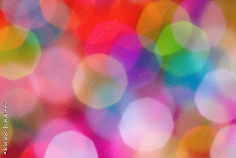 defocused ligths