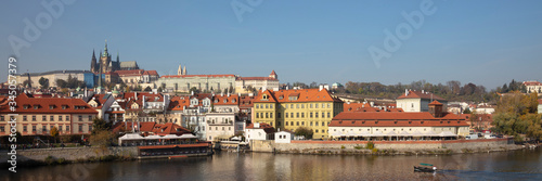 Prager Burg und St.-Veits-Dom, Kleinseite, Prag, Tschechien, Europa