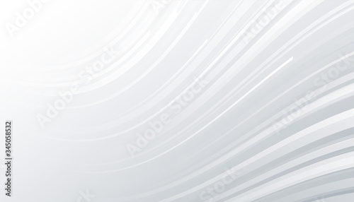 minimal white and gray background with wavy lines