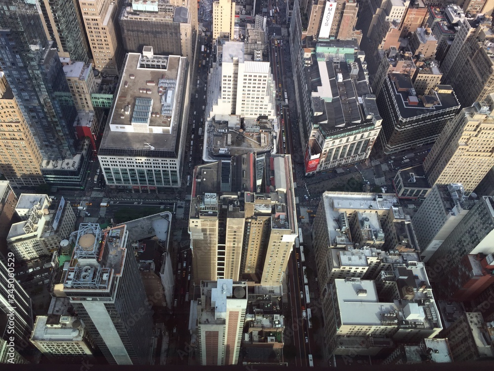 Aerial views of New York City