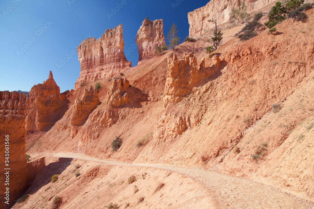 Obraz premium Navajo Loop Trail near Sunset Point, Bryce Canyon National Park