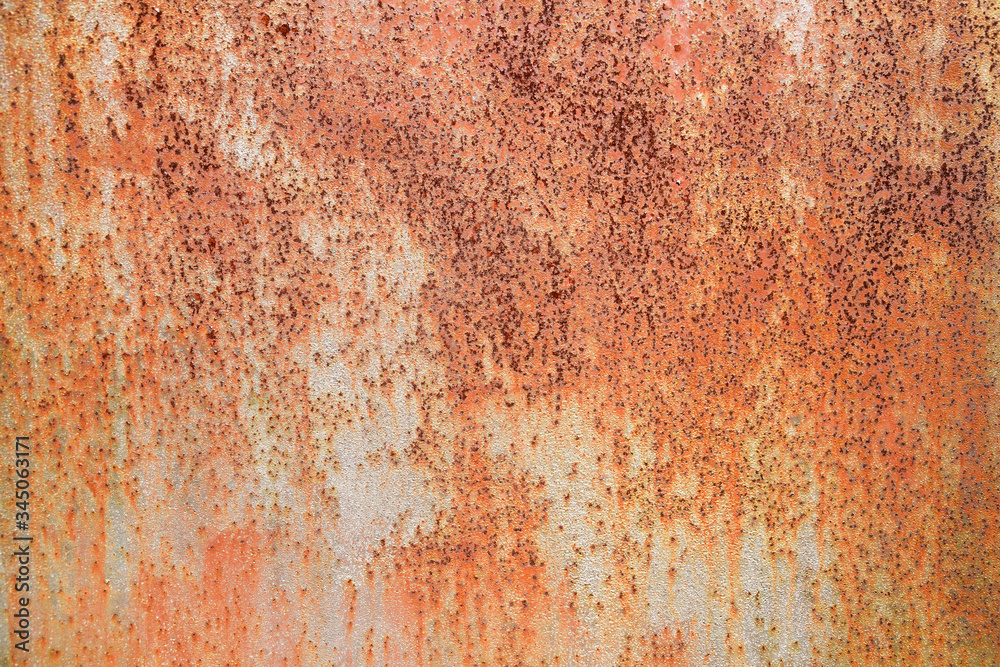 old grunge industrial rusty scratches cracked paint metal texture background