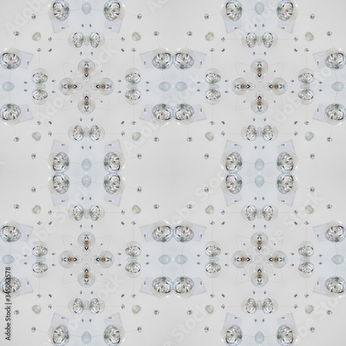 A seamless pattern, a design element for a website or blog post. Textiles, wallpaper, packaging. A handkerchief or tile.