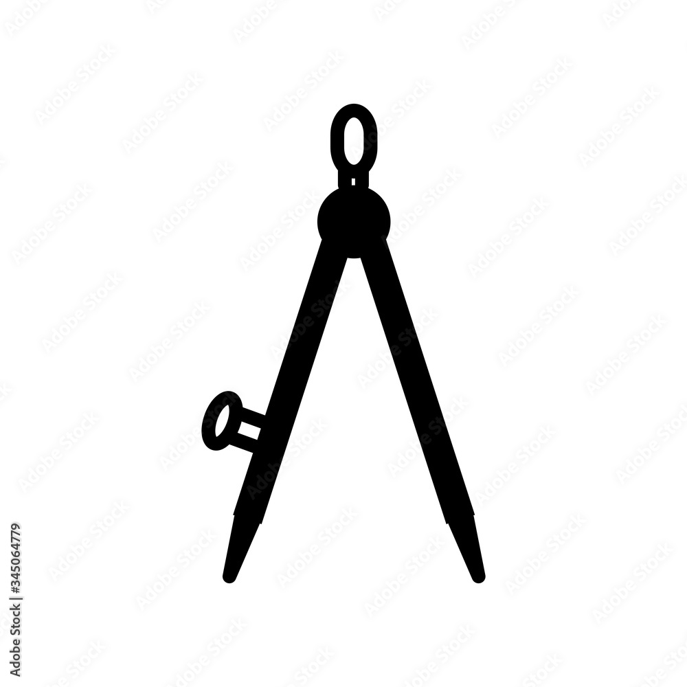 Divider Glyph Style Icon Design Vector Divider Glyph Style Icon Design Vector