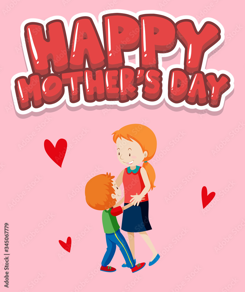 Happy mother's day sign