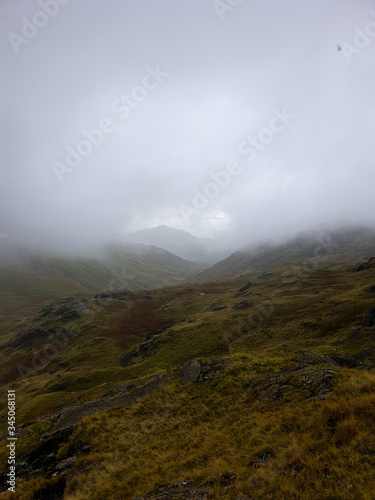 foggy mountains