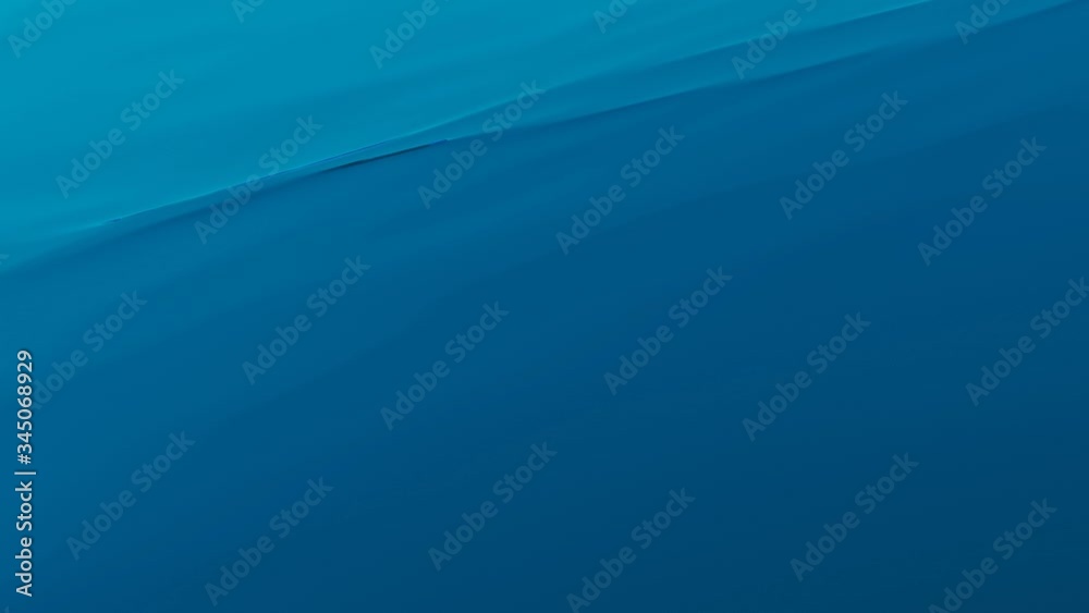Blue water surface loop motion abstract background with copy space.