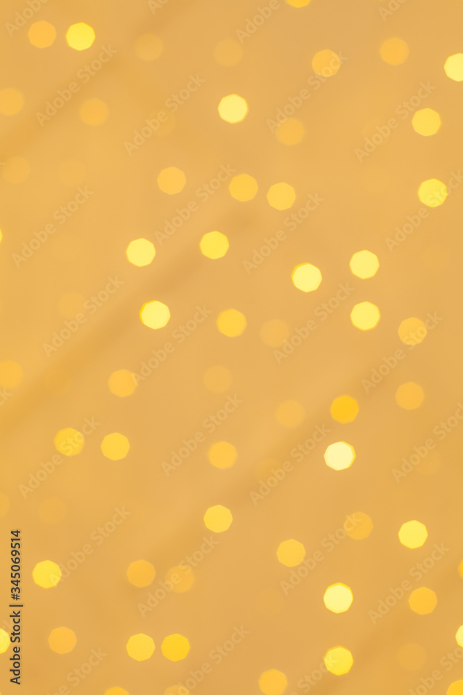 Gold bokeh background