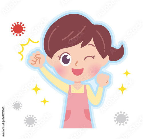 cute type nursery teacher_virus_34