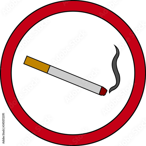 Smoking area allowed vector icon design