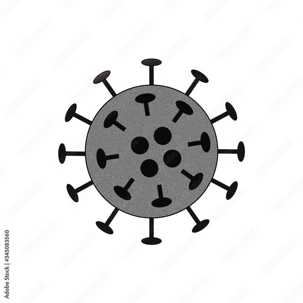 Corona Virus Schematische Darstellung Corona Virus Schematische Darstellung
