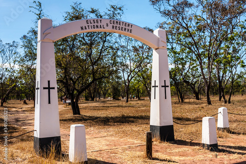 The Elsey Cemetery National Reserve, NT, Australia photo