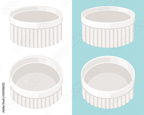 Small heat resistant pottery ware