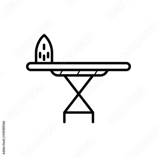 ironing board icon vector illustration