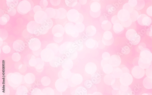 Luxury pink blur abstract background with bokeh lights for backgrounds concept of valentine day.