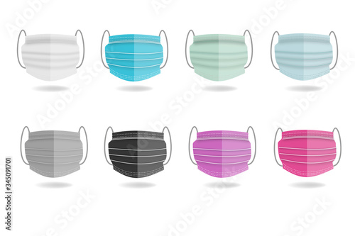 Set Mascherine di diversi colori