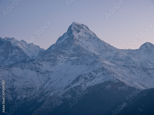 Annapurna South view from Poon Hill