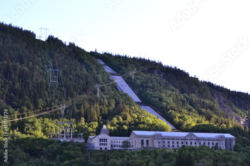 Vemork power station. Heavy water producer during world war II.