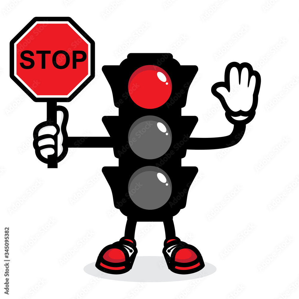 red traffic light vector design red traffic light vector design