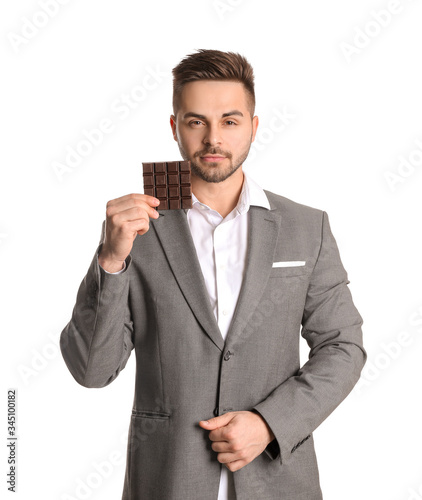 Handsome young businessman ...