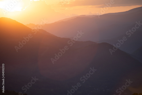 Sunset in Transylvania. © erika8213