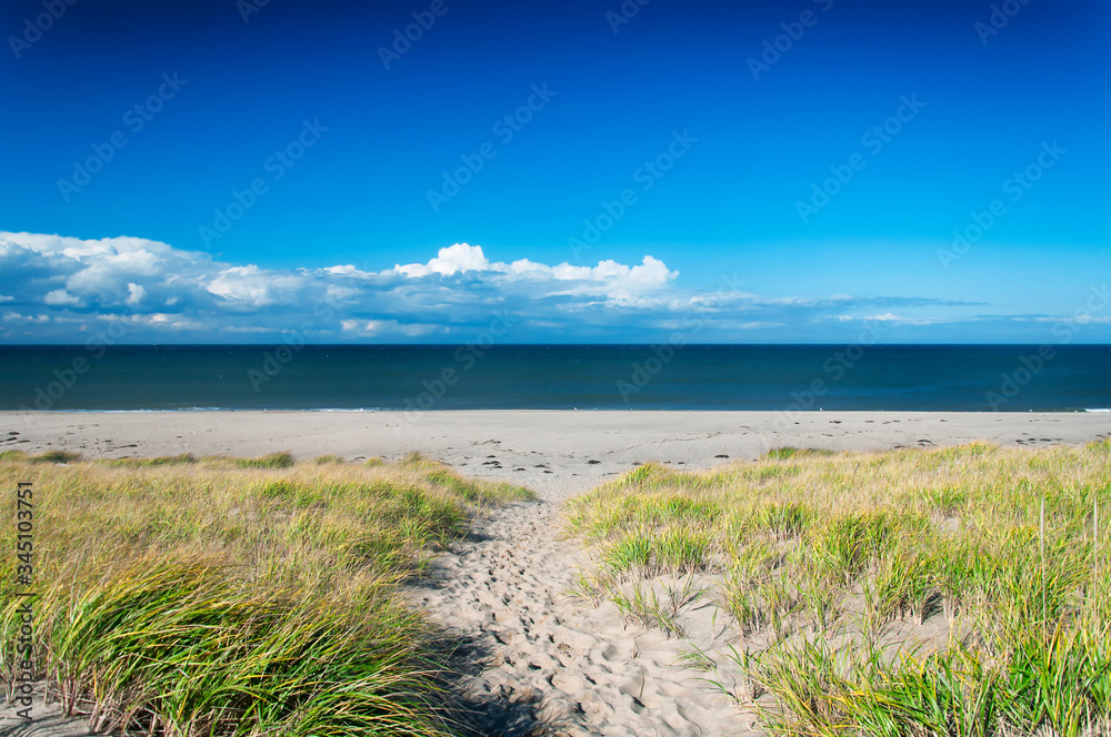 Cape Cod National Seashore Massachusetts race point beach and atlantic ocean landscape