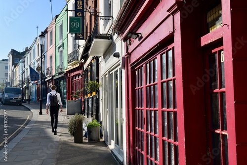 ノッティングヒルの風景