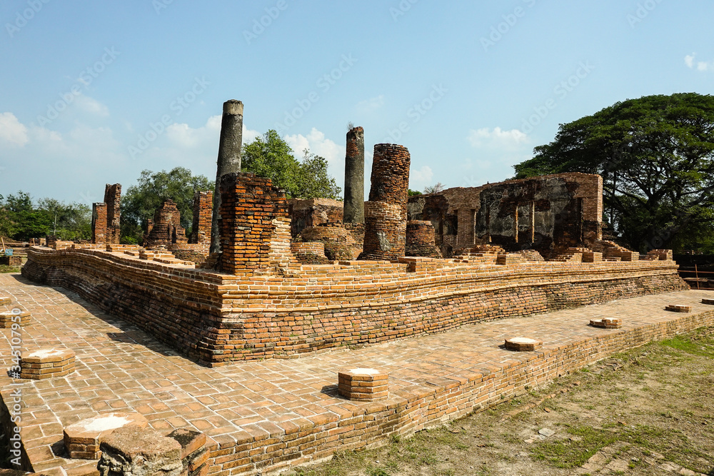 Wat Phra Si Sanphet was the holiest temple on the site of the old Royal Palace in Thailand's ancient capital of Ayutthaya