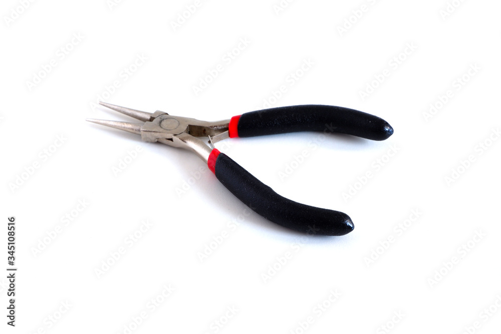 pliers on a white background. Tools. pliers on a white background. Tools.