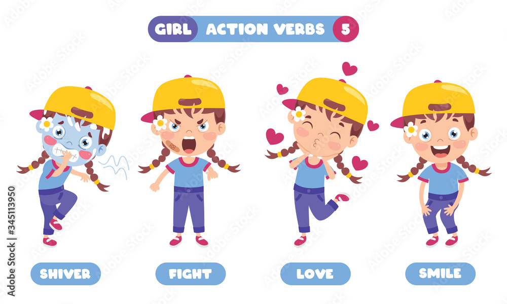Action Verbs For Children Education Action Verbs For Children Education