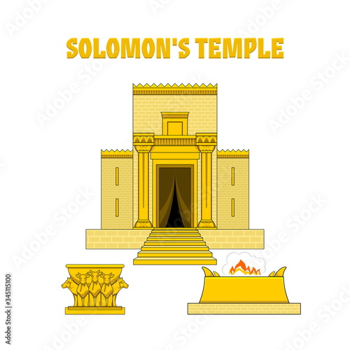 Fotografering Temple of King Solomon