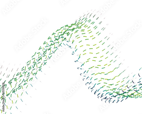 Abstract background blend wave line design for Wallpaper, Banner, Background, Card, Book Illustration, landing page