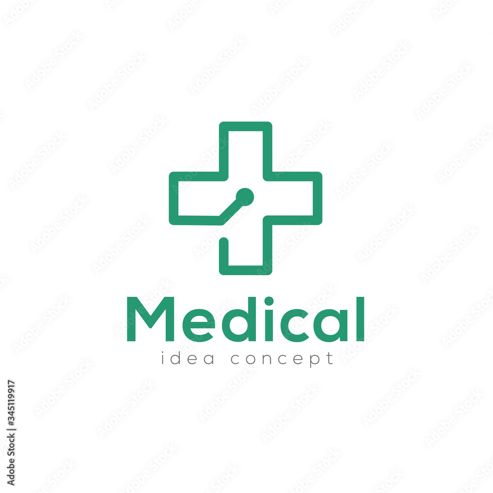 Creative Medical Concept Logo Design Template Creative Medical Concept Logo Design Template