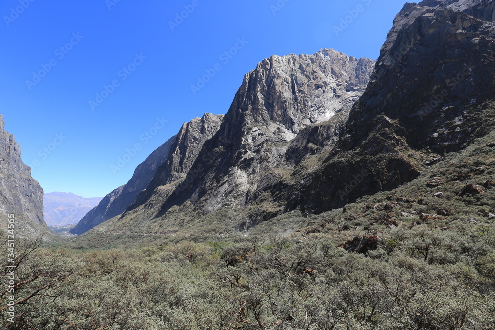 Peruvian landscapes, Huascaran national park
