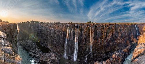 Принти на полотні Victoria Falls (Mosi-oa-Tunya), view from Zimbabwe side