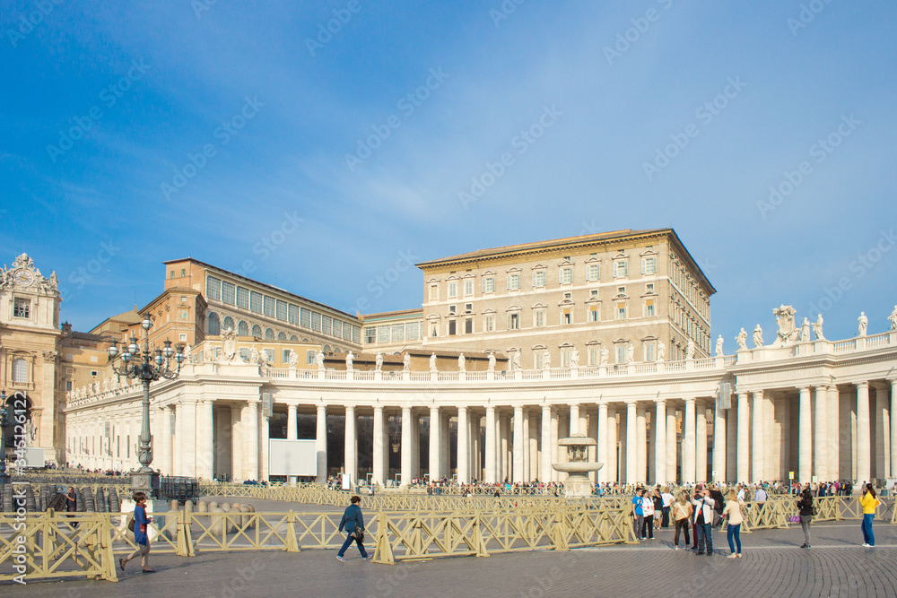 Saint Peter's Basilica (in italian Basilica di San Pietro a Roma) Rome Italy
