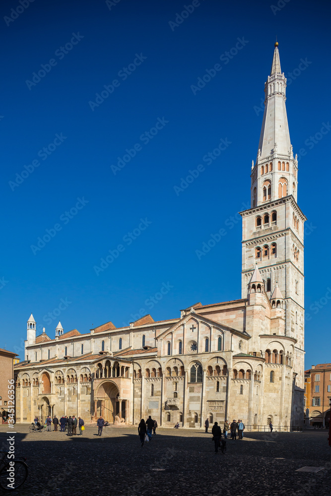 romanic church in modena Italy