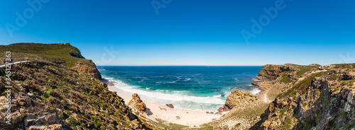 Fototapeta Naklejka Na Ścianę i Meble -  Beautiful beach next to the Cape of Good Hope (South Africa)