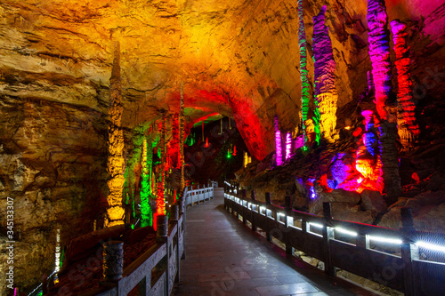 Huanglong Cave, Zhangjiajie, China