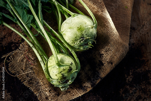 cabbage turnip,Kohlrabi photo