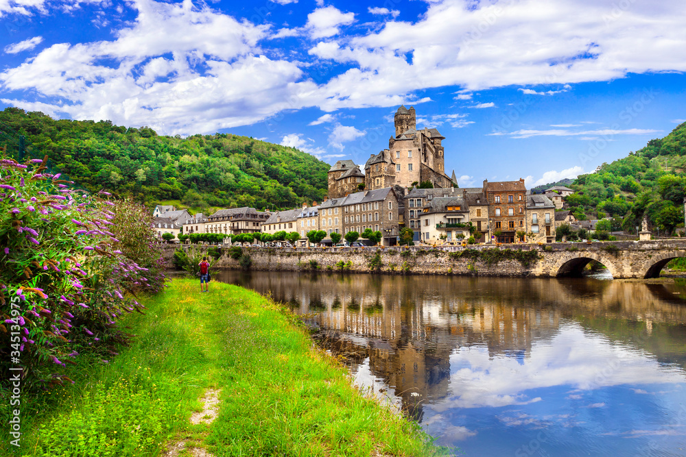 Estaing- one of the most beautiful villages of France (Aveyron)