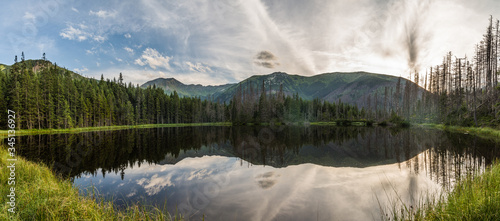 Smereczyński Pound in Tatra mountains, Poland