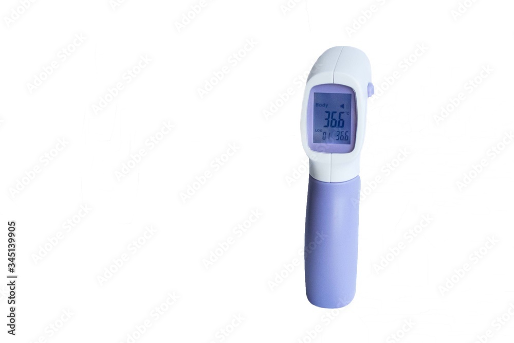 Thermometer with a healthy person's temperature of 36.6 Thermometer with a healthy person's temperature of 36.6