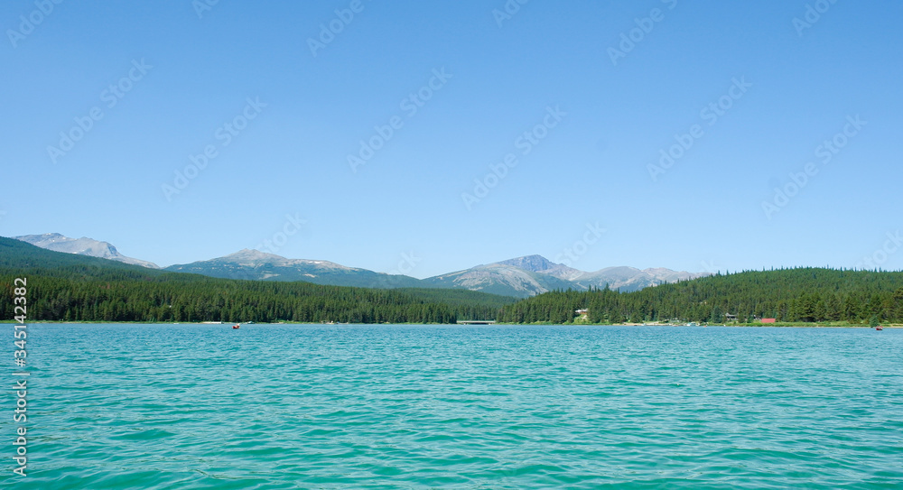 Maligne Lake, Jasper national park of Canada, AB, Canada 2020
