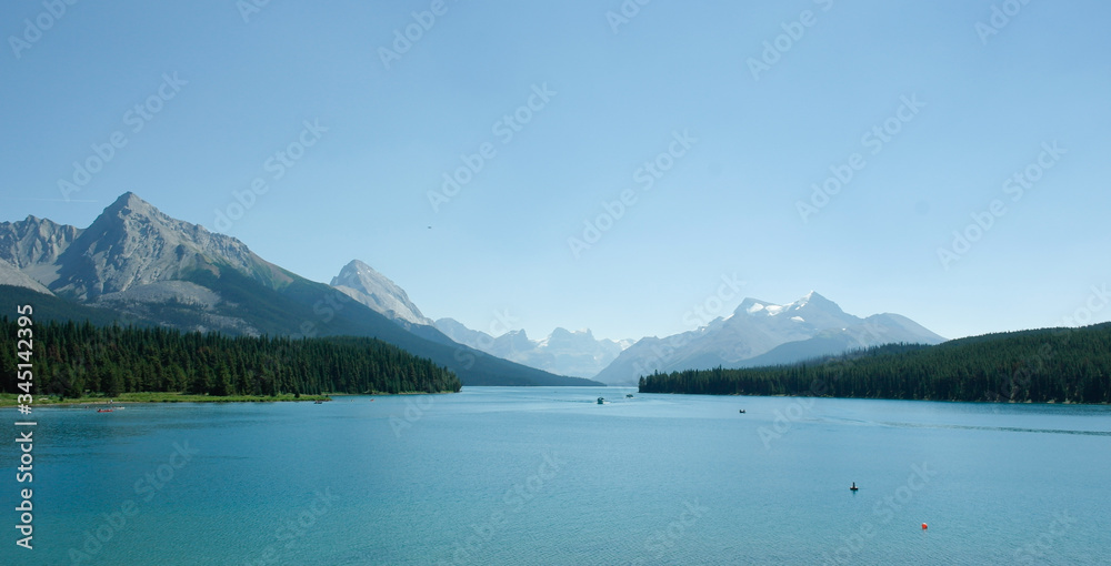 Maligne Lake, Jasper national park of Canada, AB, Canada 2020